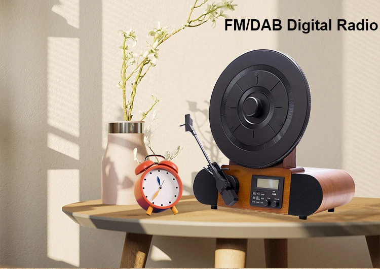 Industrial LP Vinyl Records - Modern Turntable Gramophone