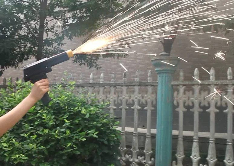 Cold Pyro Pyrotechnics Machine Stage Effect Cold Spark Fountain Machine Cold Pyro Gun for Wedding Decoration Stage Concert Party