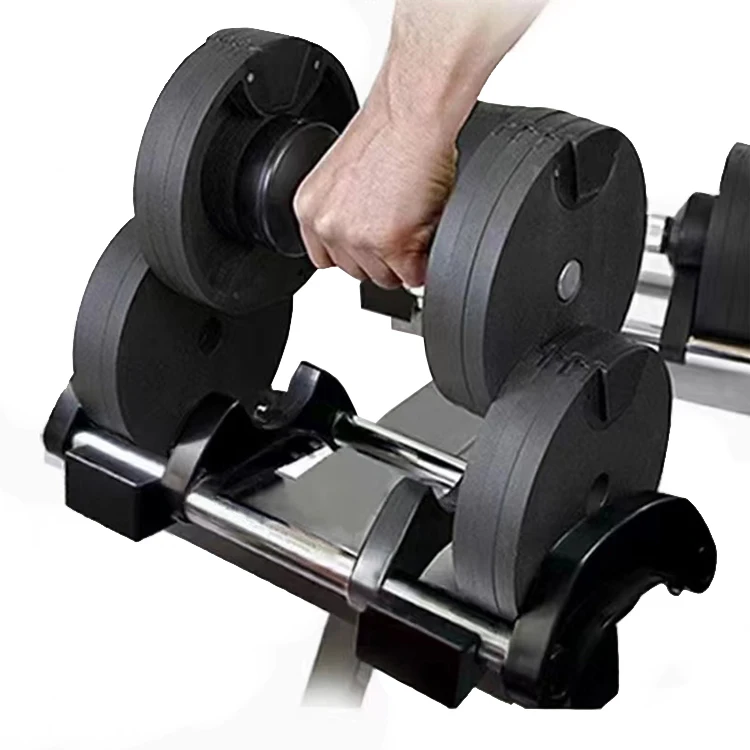 Wholesale High Quality Detachable Adjustable Dumbbell Set Home Gym Fitness Equipment