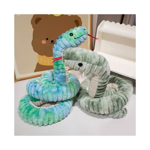Custom Snake Stuffed Animal Plush Toy Snake Toys Big Headed Snake Kids Toys