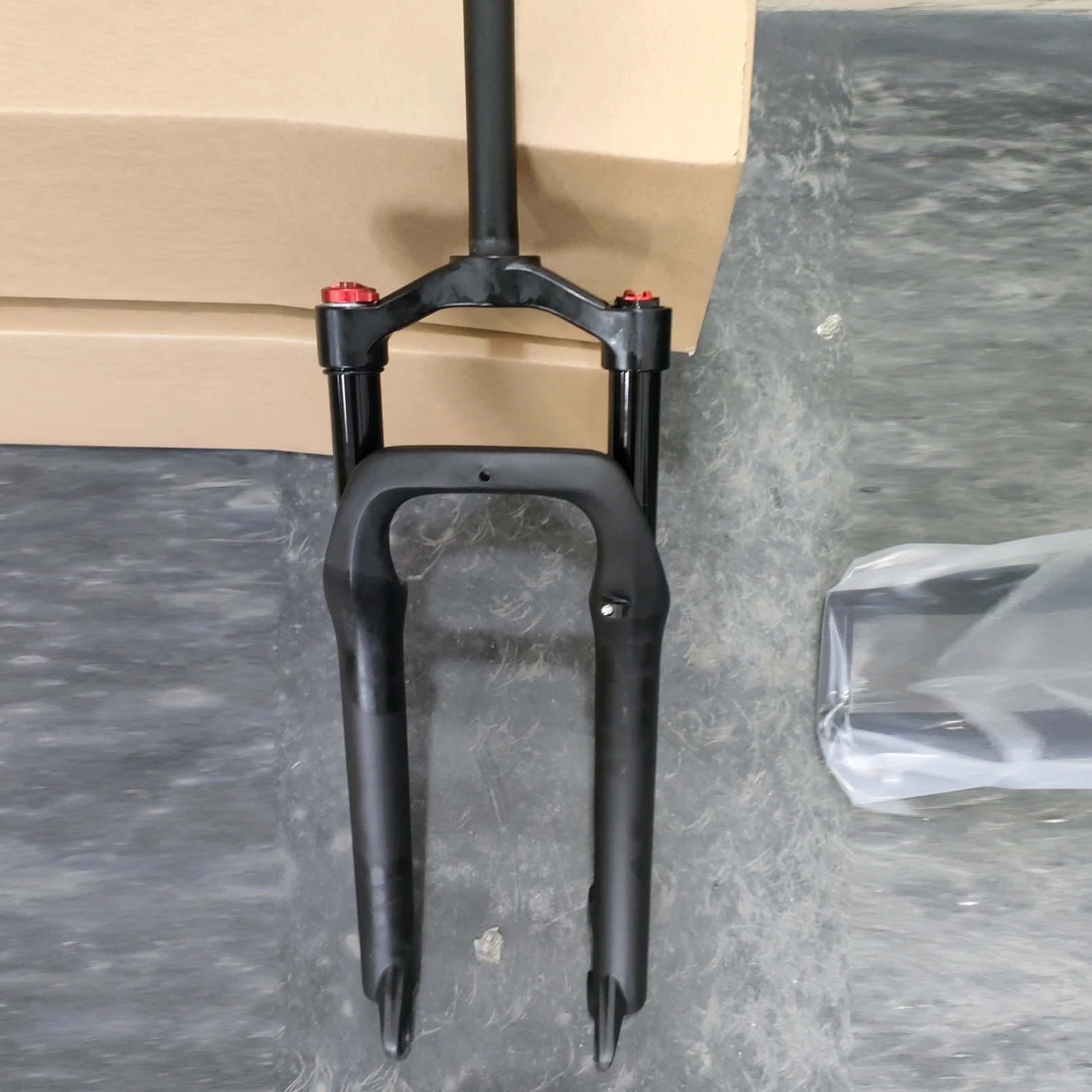 20 24 26 Inch Snow Bike Fork Aluminium Alloy 135*9mm Fat Bike Forks for 4.0\