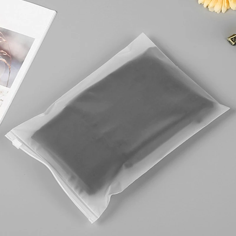 Customized Logo Frosted Plastic Airtight Plastic Bag 24x35cm Zip Lock  Zipper Top For Clothing, T Shirts, Skirts Retail Packaging PR227E From  Ai792, $16.58