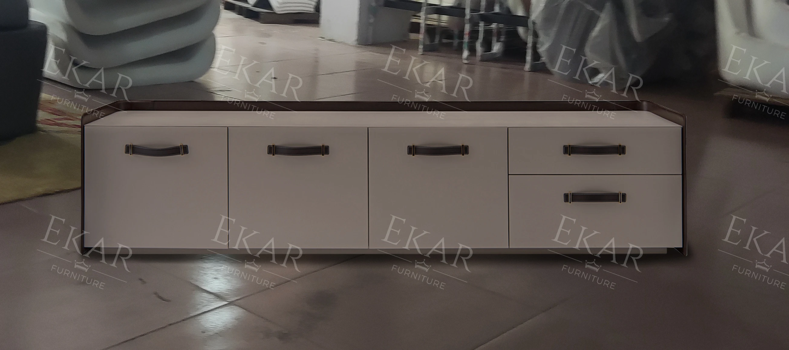 product ekar furniture large space storage cupboard modern furniture bedroom living room tv stand-68