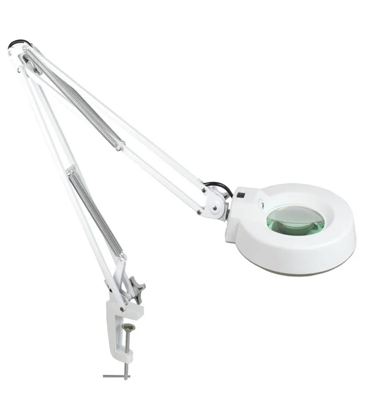 bench top magnifying glass lamp