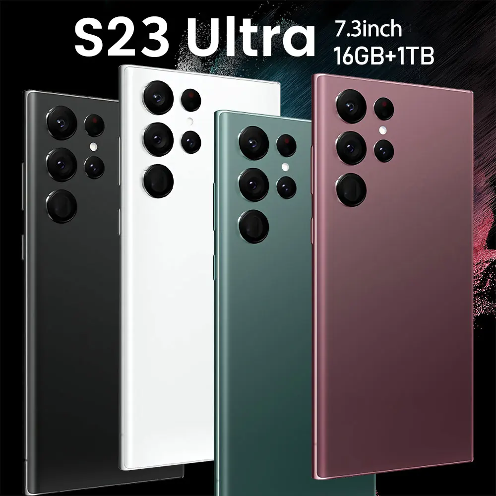 S23 Ultra 5G Smartphone 7.3 16GB+1TB Unlocked Dual SIM Android