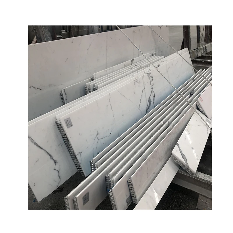 Cut-to-Size Dolomite White Marble Aluminium Cladding for Marble Aluminium Cladding Exterior Hotel Interior/Exterior Use