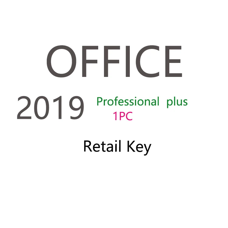 Global 100 Online Activation Office 2019 Pro Plus Key Office 2019 Pro