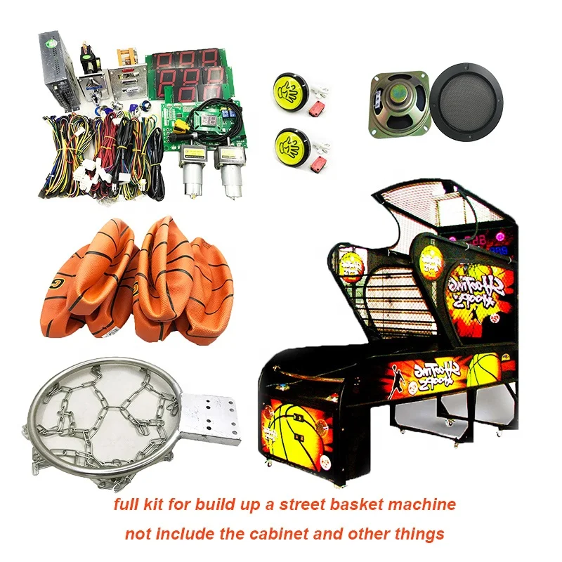 Coin Operated Basketball Arcade Game Machine Kit Pcb Diy Bundles Parts Kit Basket Ball Arcade Machines