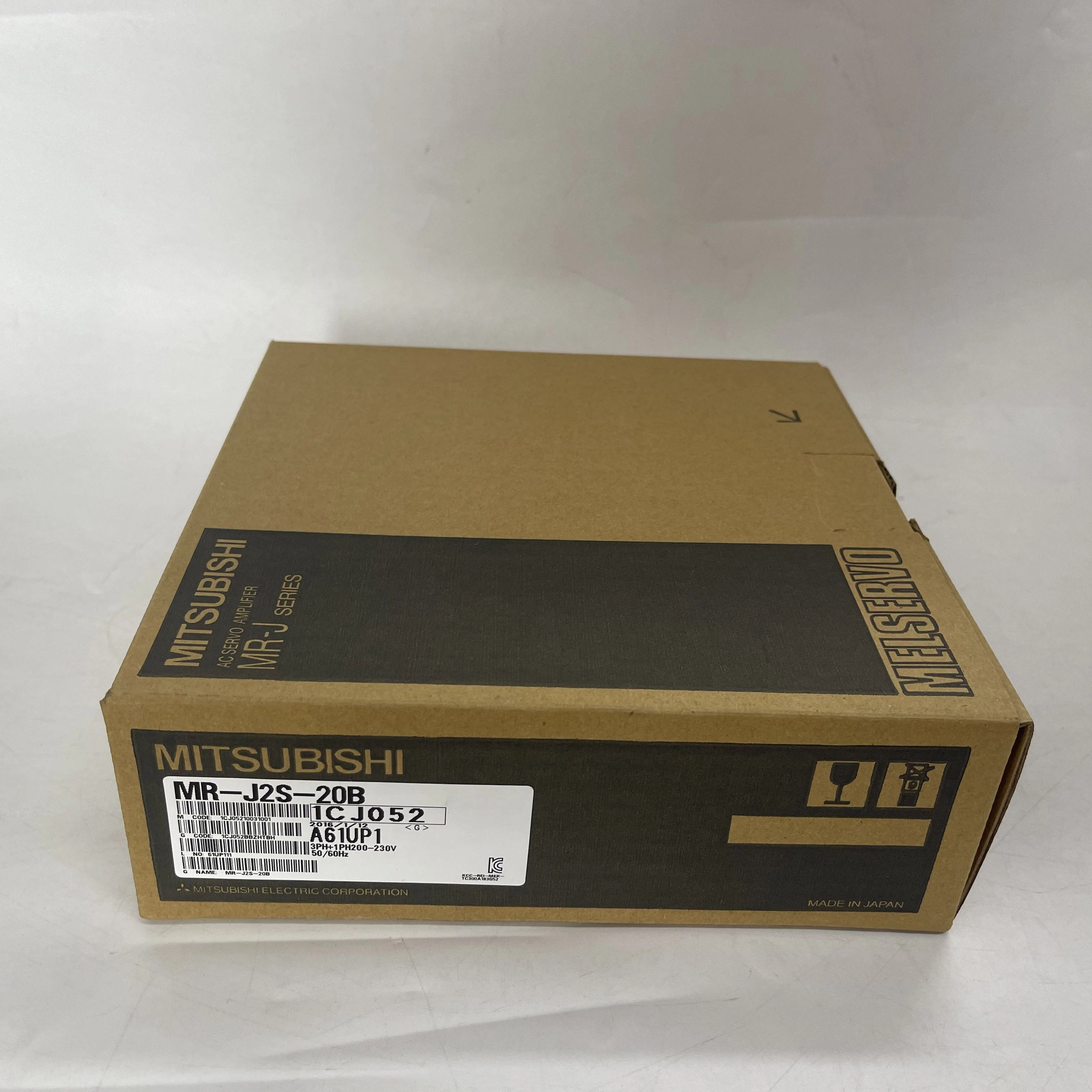 MITSUBISHI AC Servo Amplifier MR-J2S-20B MITSUBISHI AC Servo Amplifier MR-J2S-20B