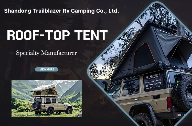product customizable truck size pickup roof tents for travel trailers can sleep 2 people  rv camper motorhome829-2
