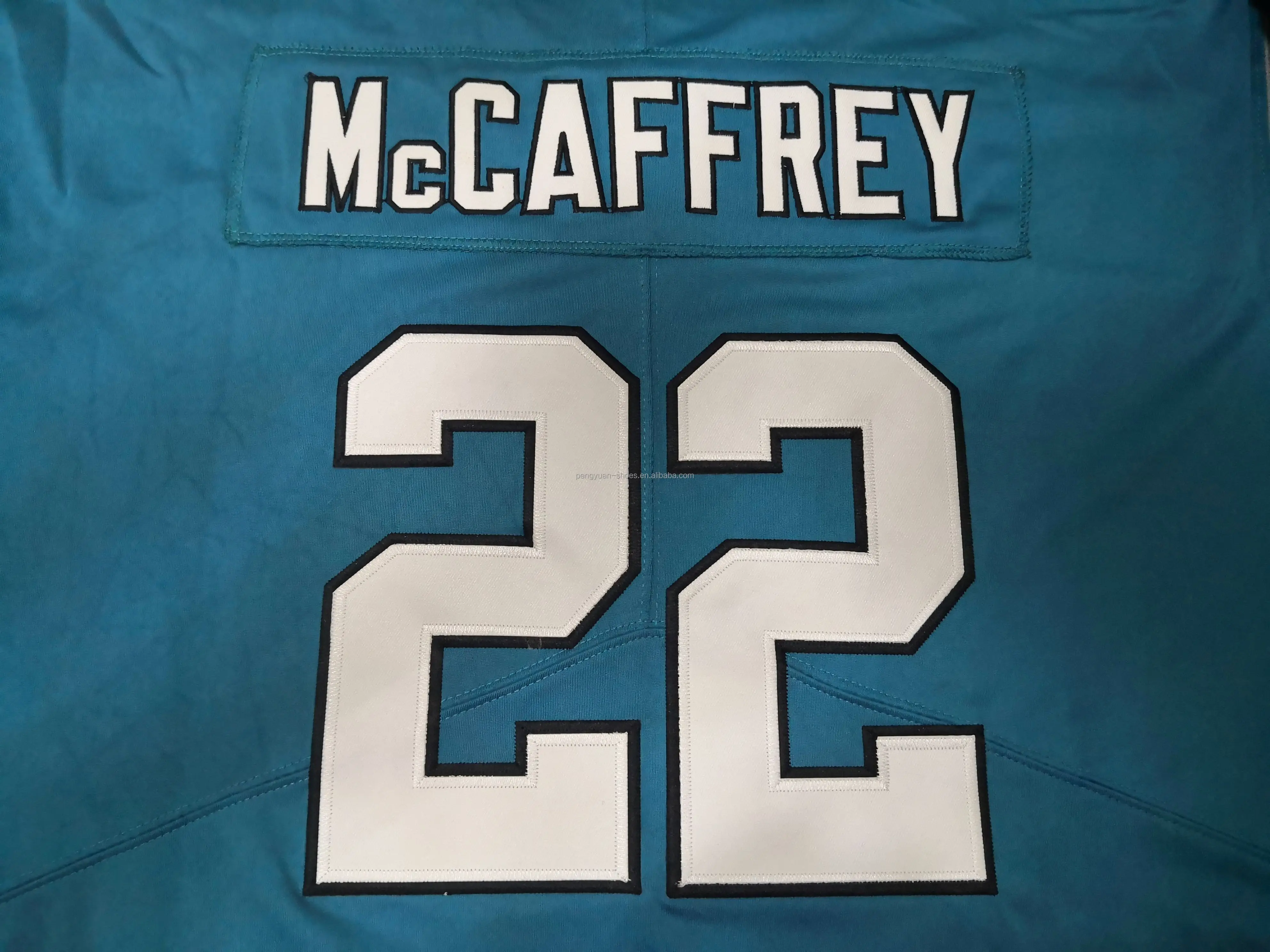 Wholesale Best Quality #1 Cam Newton #22 Christian McCaffrey Stitched  American Football Jersey From m.