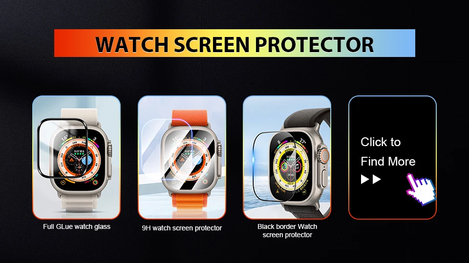 Unipro Screen Protector 3d Full Coverage Waterproof 41mm 45mm 49mm For