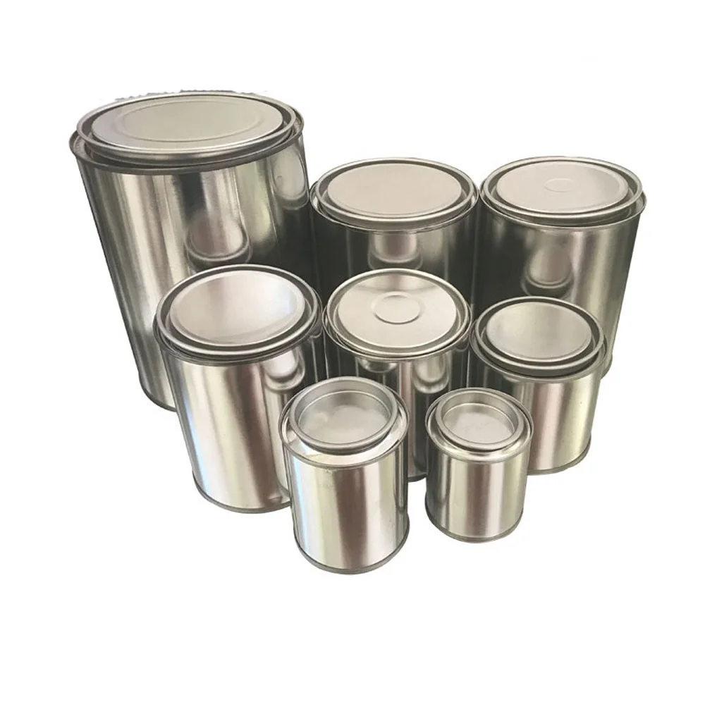 Wholesale Lever Lid Metal Round Packing for Glue and Coating Empty Aerosol Paint Tin Can