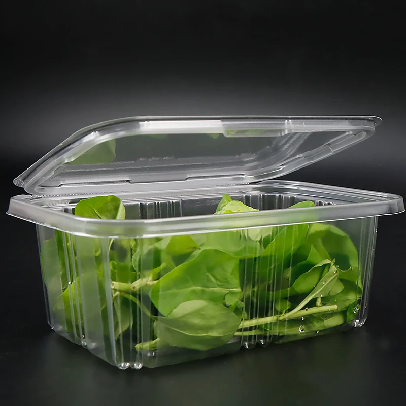 Microgreens Clamshell Packaging Hinged Box Greens Packaging For Tender ...