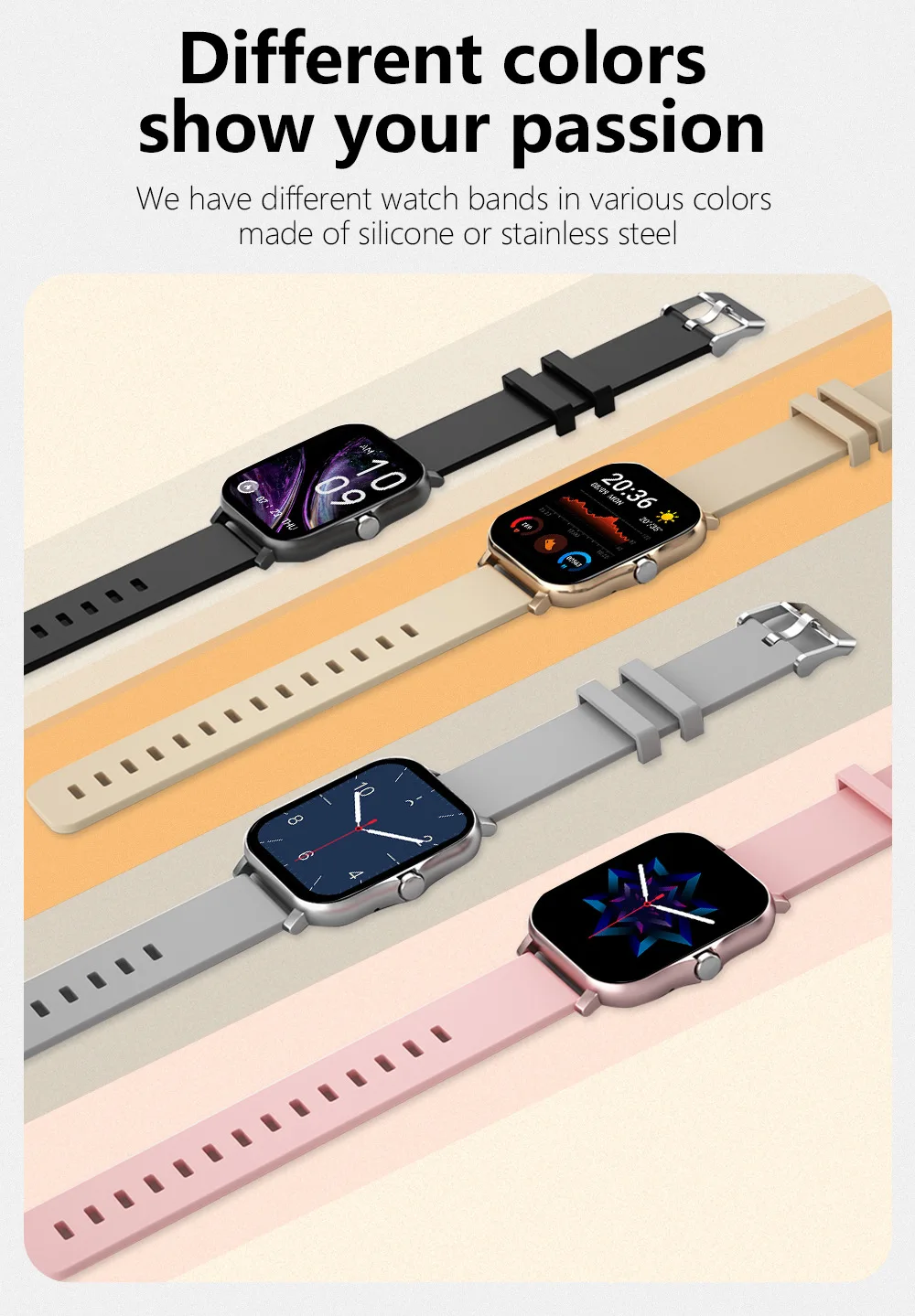 Smart Watch with Step Counter & Health Tracking - Image 7