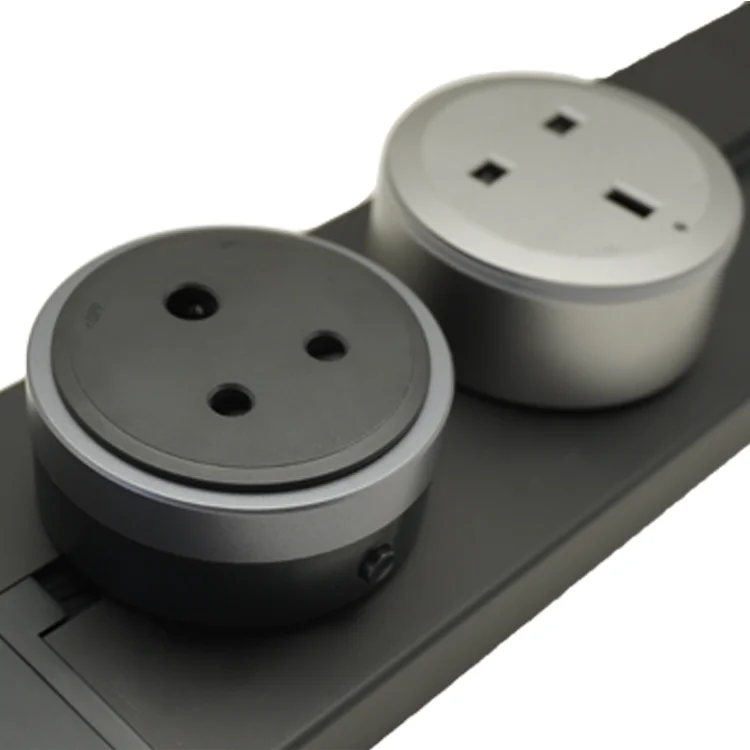 VNX Second Generation Wholesale Electric Extension Sockets 15A /13A UK Standard Power Track Socket for Wall and Table Socket