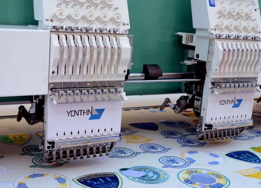 Yonthin High Speed Tajima Computer 24 Head  Embroidery Machine Suppliers Prices for Sale Computerized Used Clothes