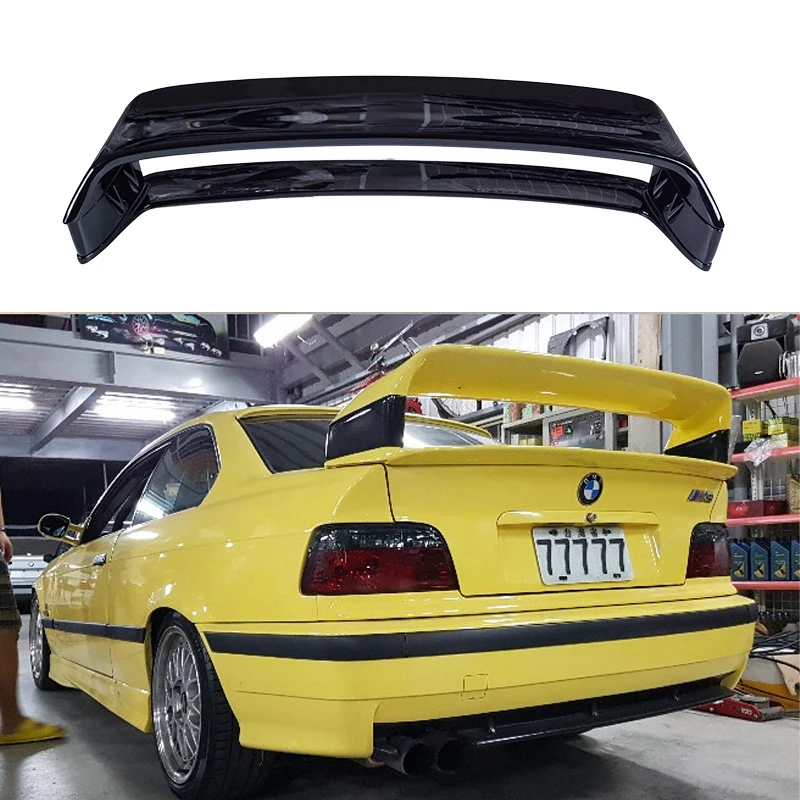 E36 Rear Spoiler Car Exterior Accessories Rear Tail Trunk Spoiler For Bmw E36 19921999 4door 2