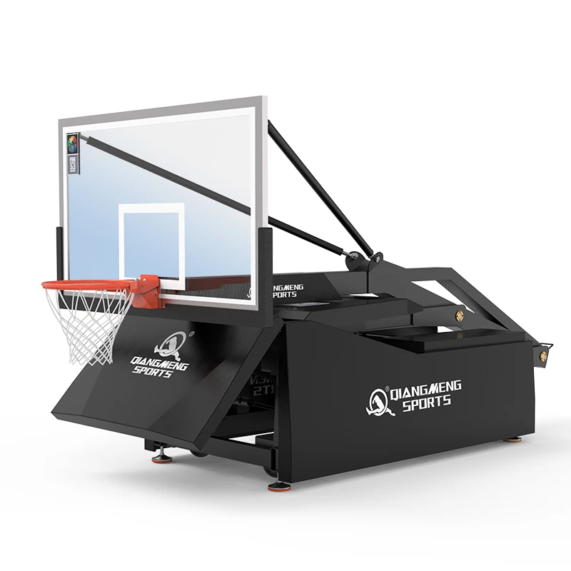 Outdoor Professional Basketball Equipment Fiba Portable Spring Fold