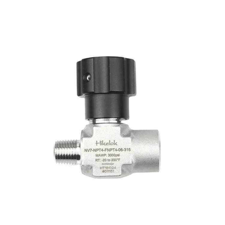 Factory Custom Swagelok Type 3000 Psig Straight Angle Pattern  Integral-Bonnet Needle and Metering Valves for Fuel Systems