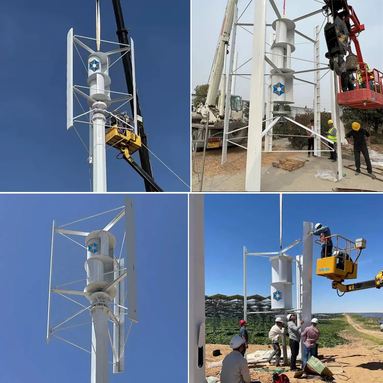 ENGELEC Wind Generator 5000W on Grid Off Grid 220V 380V Low Rpm Generator Manufacturer 5Kw Ropatec Wind Turbine Price for