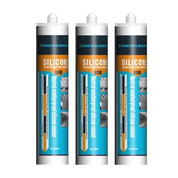 Glass And Aluminum Weather Proof Neutral Mildew Silicone Sealant