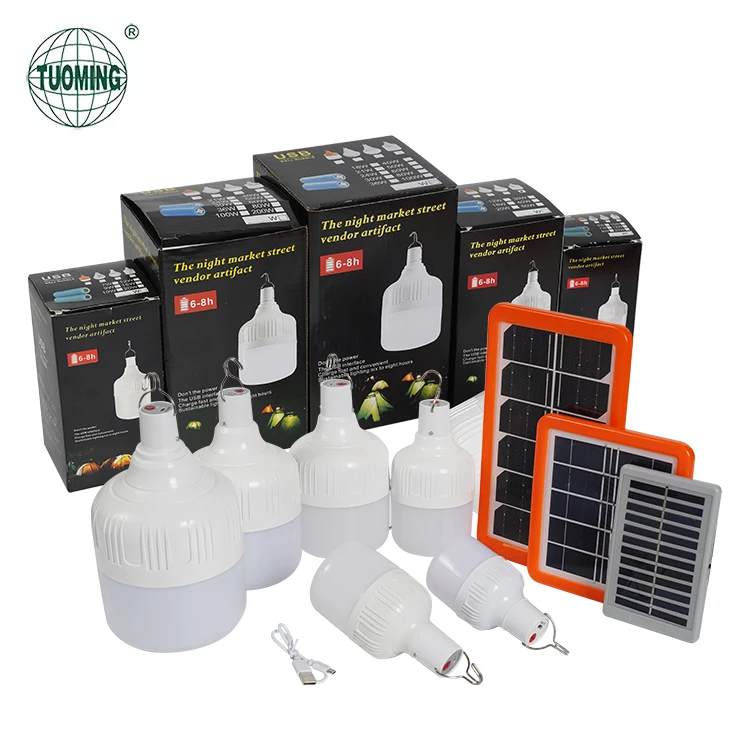 Профессиональный дизайн, уличная Светодиодная лампа на солнечной батарее, ночной рынок, портативная перезаряжаемая аварийная лампа на солнечной батарее