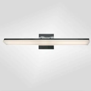 Factory Customization Adjustable 36inch Chrome Acrylic Lens Wall Vanity Lights Bathroom Mirror With Led Light 30W