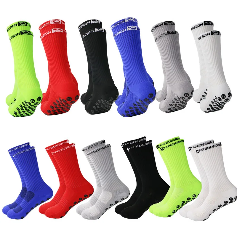Kangyi Custom Team Soccer Mens Non-slip Socks Anti Slip Sports Running ...