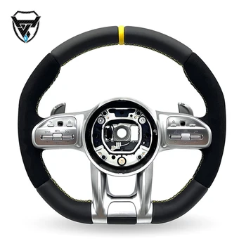 For Mercedes Benz A GLA B GLB C GLC E GLE CLS 2019-2023 custom sports model handle steering wheel modification ZC-809-P52-F