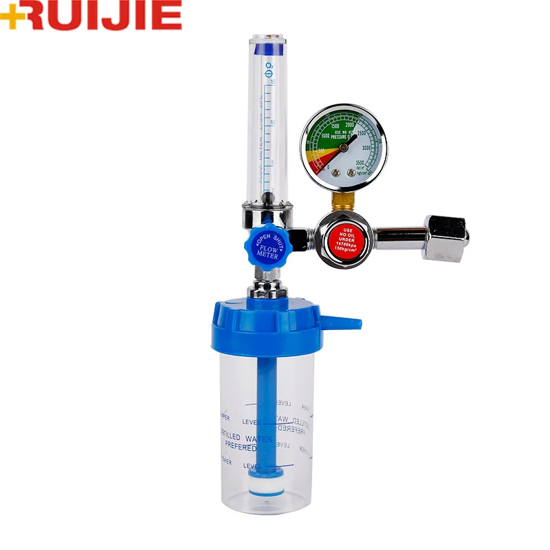 CE Certificate Medical Oxygen Cylinder Regulator With Flow Meter