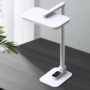 Ultra Bright LED Desk Light Home Office Height Adjustable 24W Motion Sensor Table Lamp Auto-brightness Task Light