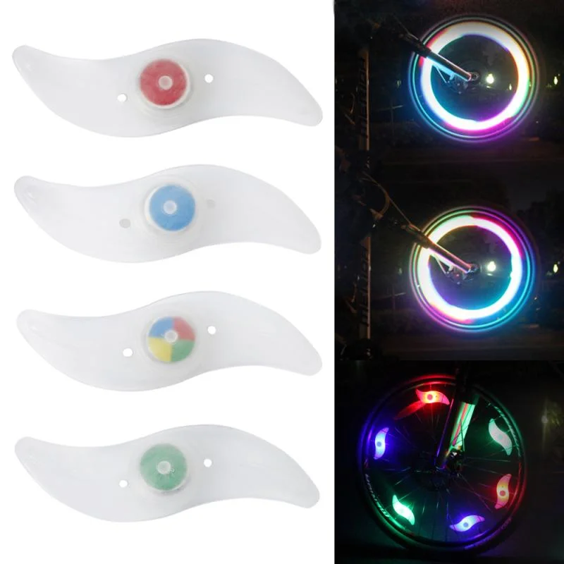 Led Light Bicycle  Warning Spoke Light Bike