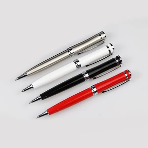 Laser Engraving Silver Metal Ball Point Pen Customised logo Pen with Custom logo Printing