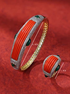 Trendy Geometric 925 Sterling Silver Pearl Zircon Bridal Jewelry Set Rhodium Plated Women's Earrings Necklace Wedding Party Gift