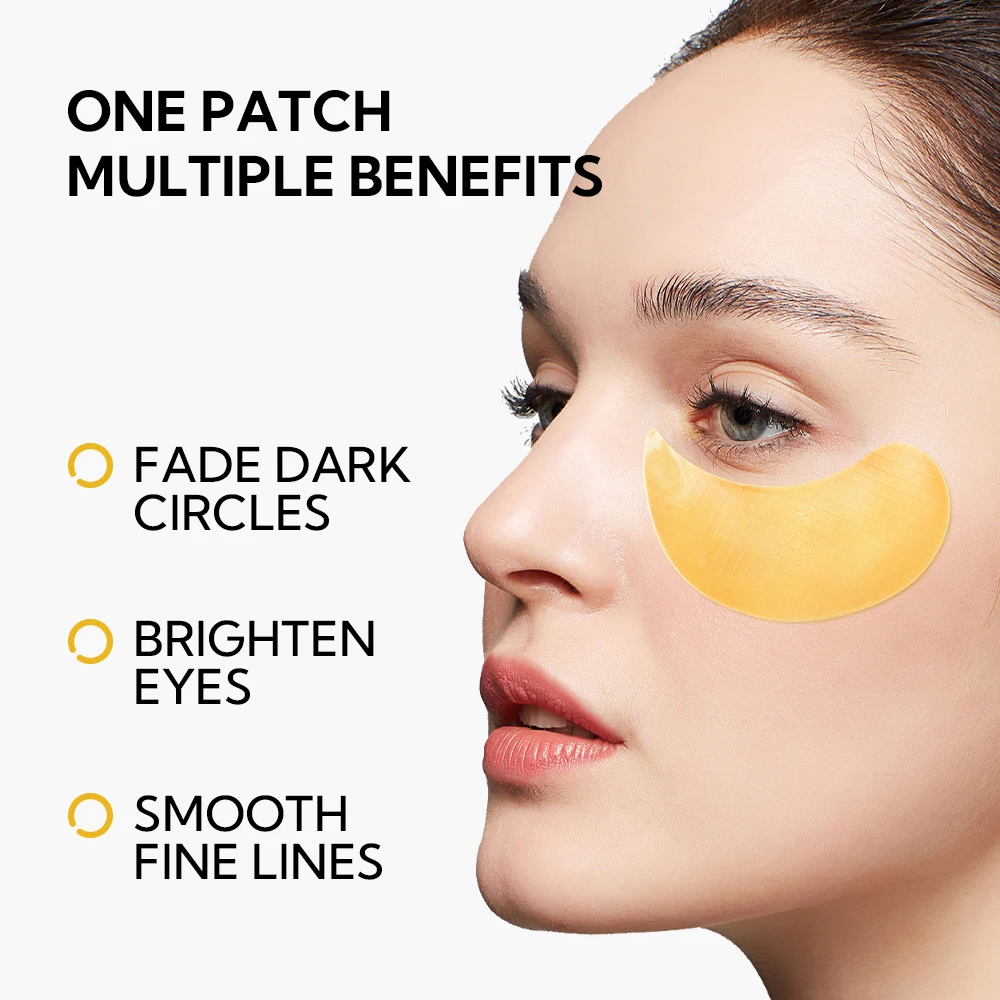LANBENA Hot Sales Hydrogel Under Eye Patches Remove Dark Circle Natural Collagen Patch Eye Mask
