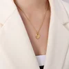 Gold Heart Necklaces