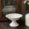 Floral high foot deep plate 20115