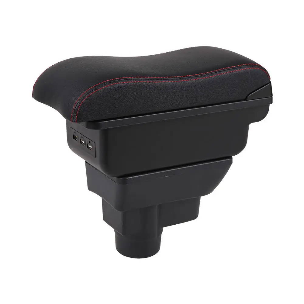 product factory explosion armrest box central  car console box with cup holder and usb armrest box-8