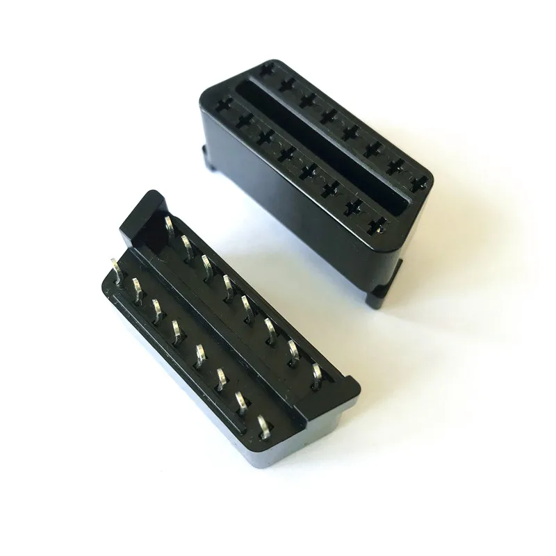 OBD 16Pin Connector  Female Male PCB Solder OBD2 OBDII J1962 Connector