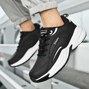 Factory-customized Fashionable Men's Sports Shoes Anti-slip Breathable Comfortable and Durable Casual Athletic Shoes