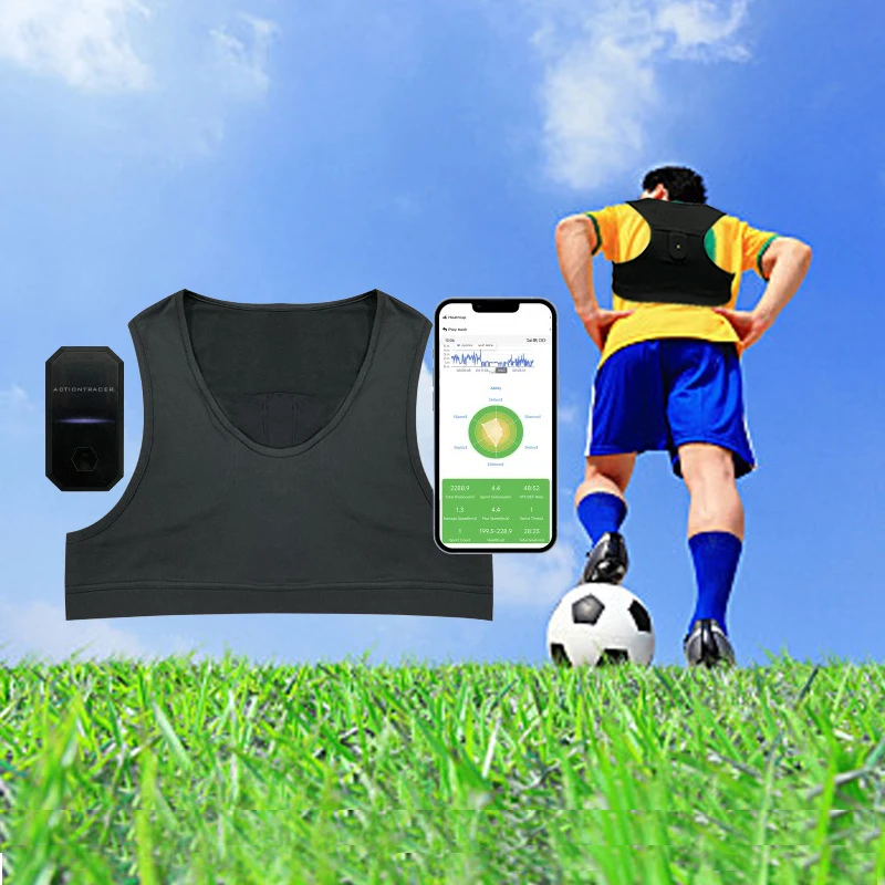 Smart GPS Football Activity Tracker Soccer Training Equipment With App Football Wearables Soccer Data Analyze Equipment manufacture