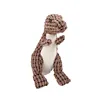 Pet toy brown dinosaur 20cm