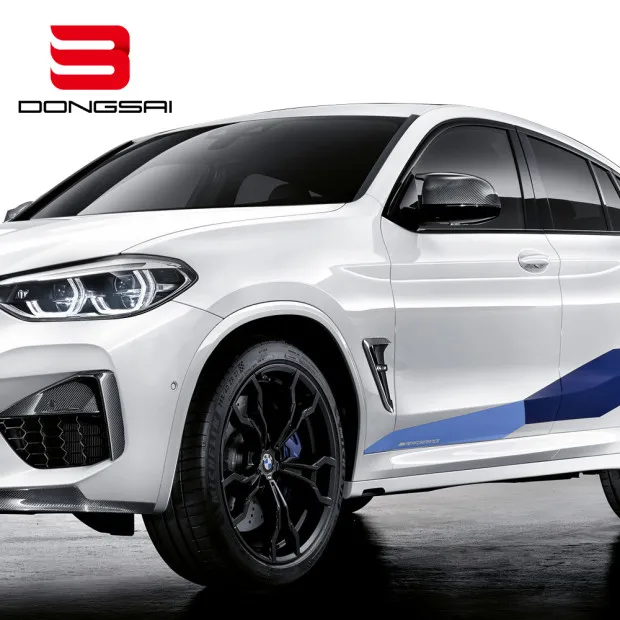 Колпачки из углеродного волокна для боковых дверей и зеркал заднего вида BMW X3 G01 X4 G02 X5 G05 X6 G06 2019