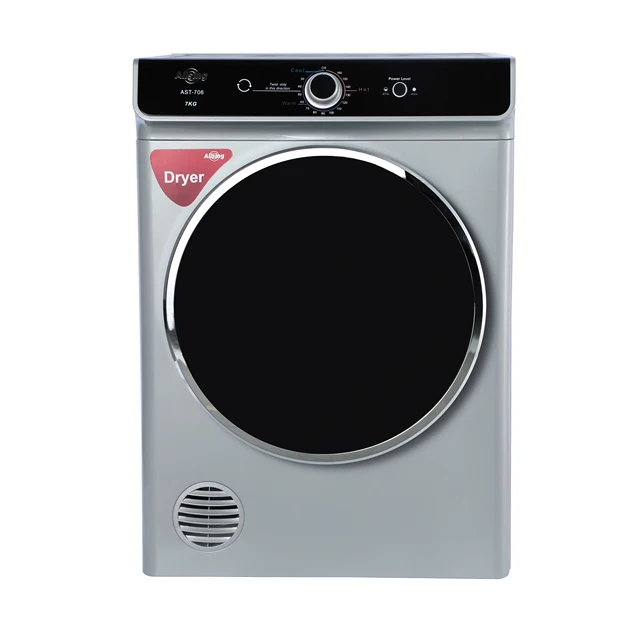 Home Company Laundry Tumble Clothes Dryer Machine Grey Color 220V-250V Led UV Sterilization Steel Anti Stainless Tumble Timer