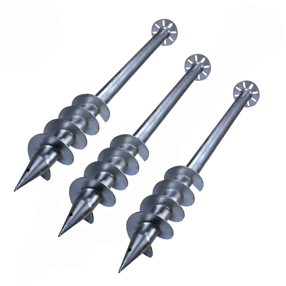 Hot Dip Galvanizing Screw Pile Solar Structure Ground Screw