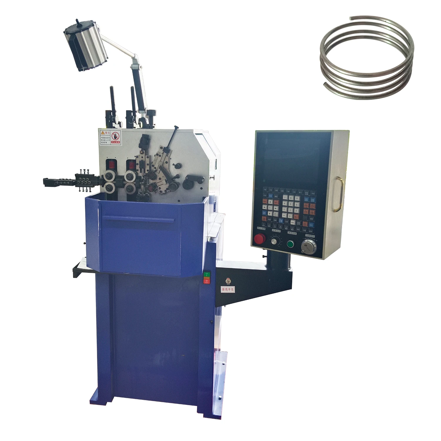 Mini CNC 2 Axis Automatic Spring Coiling Making Machine for ...