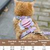 สีม่วง + สายจูง1.8m