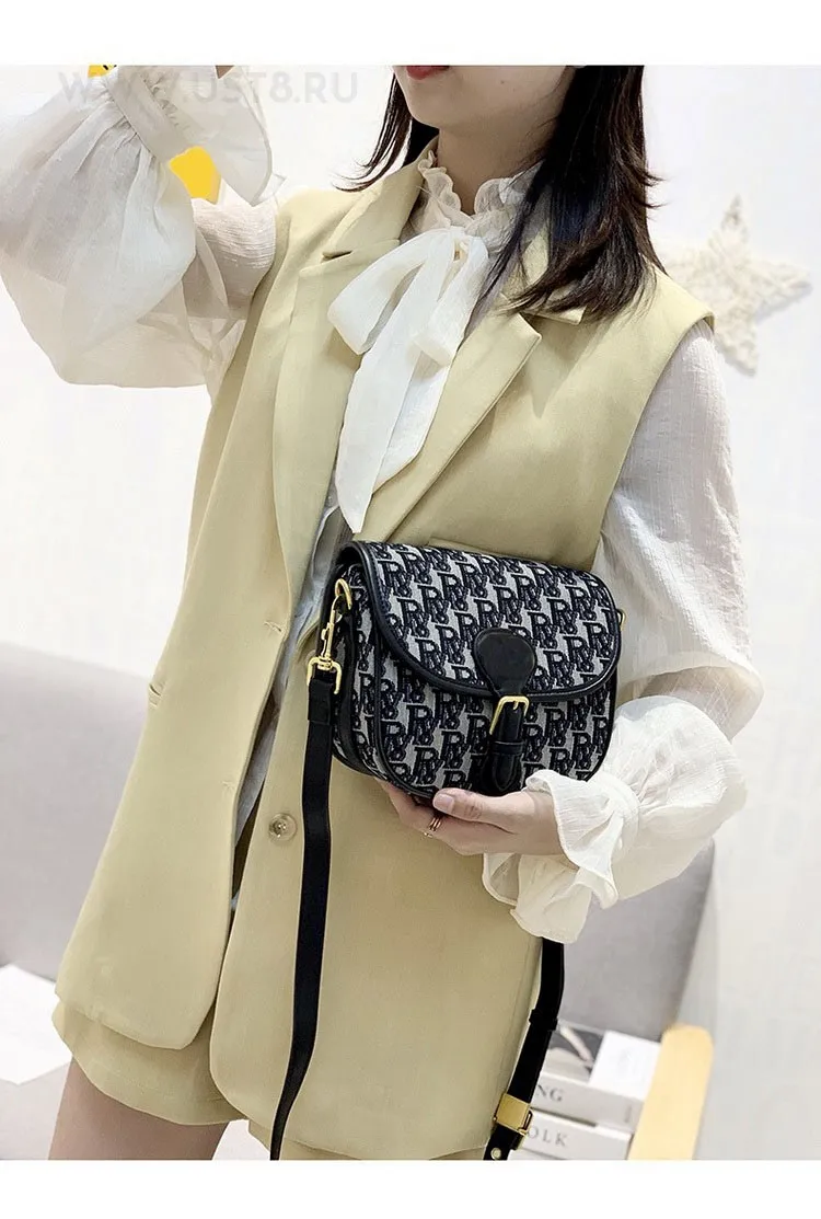 Genuine Leather Top Grade Luxury Bag New Korean Luxury Bags Canvas Flip