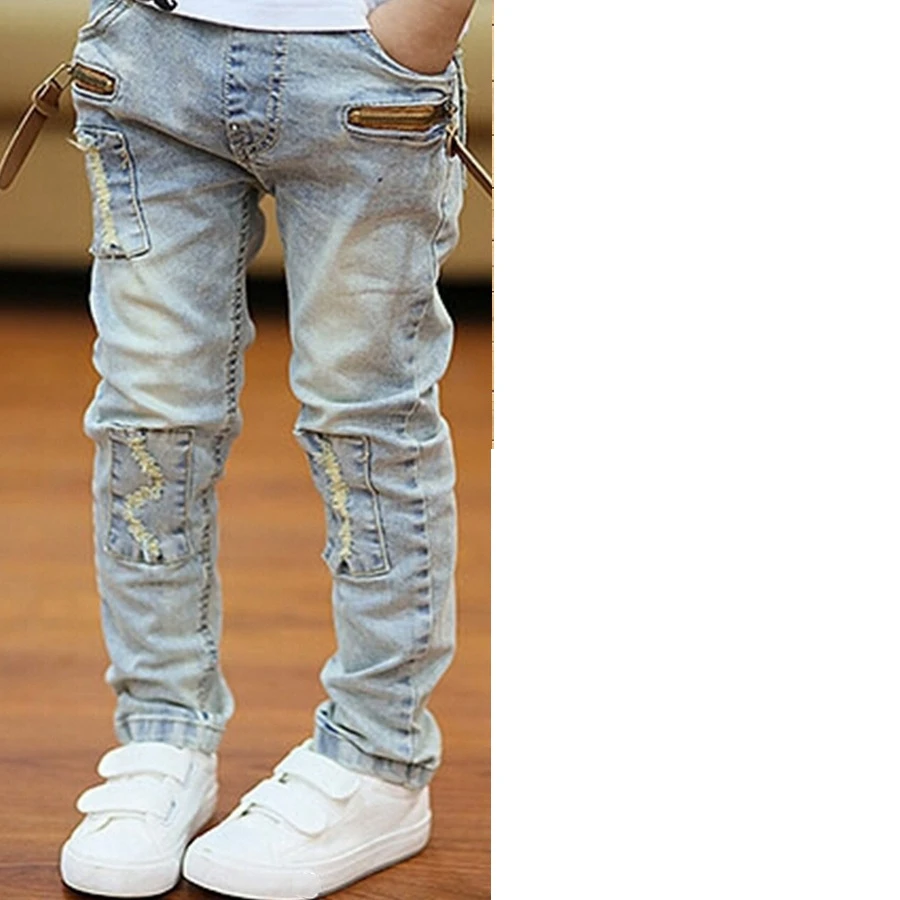 Entyinea Mens Fashion Jeans Casual Loose Fit Jeans Denim Pants Blue 31 -  Walmart.com